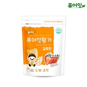 [퓨어잇] 핑거 유기농 길쭉한 딸기스틱